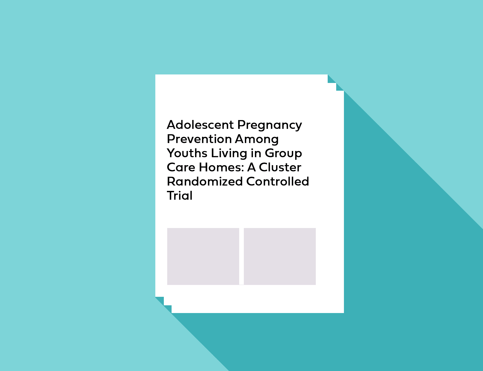 Cover image of a journal article with two grey boxes to imitate columns of copy