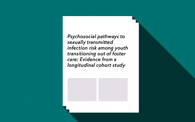 Psychosocial pathways to sexually transmitted infection risk among youth transitioning out of foster care