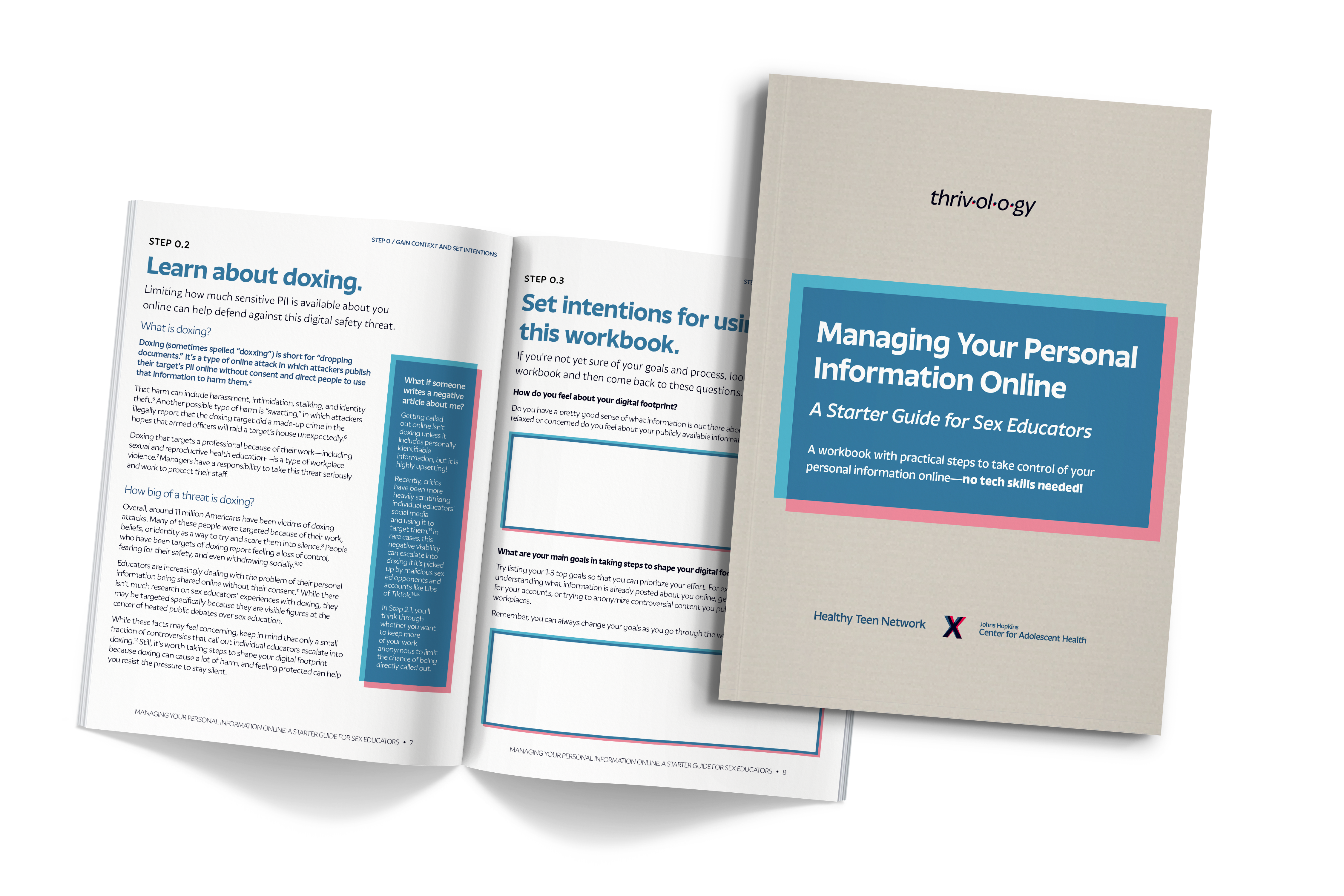 Managing Your Personal Information Online mockup