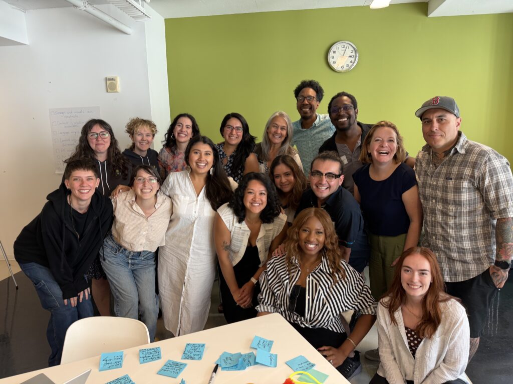 Group photo of the second In/Tend cohort.