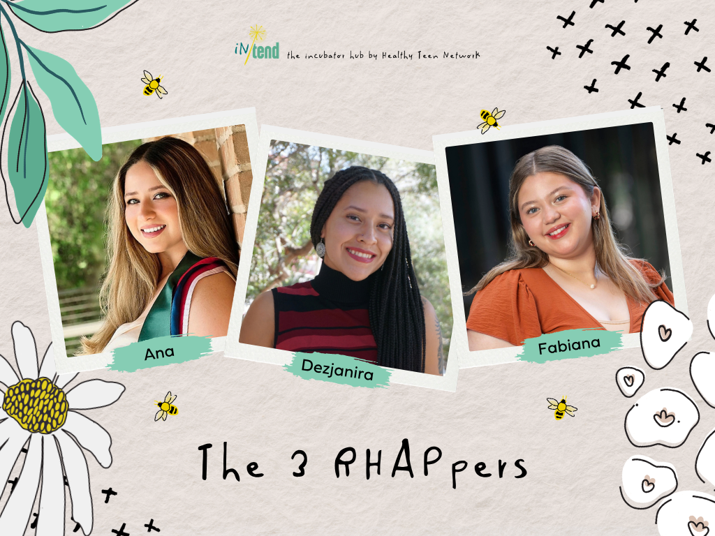 The 3 RHAPpers: Ana, Dezjanira, and Fabiana