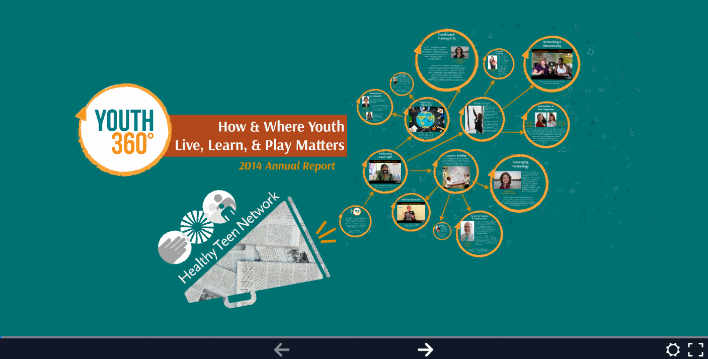 AR_cover image Cover image of 2016 annual report. Features 3 adolescents sitting and smiling.
