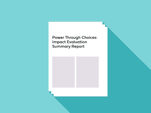 Power Through Choices: Final Impact Evaluation Report