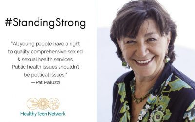 Pat Paluzzi Awarded the Healthy Teen Network #StandingStrong Award