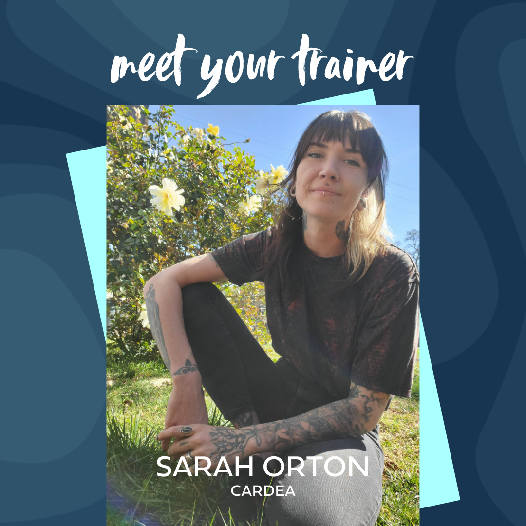 Meet your trainer: Sarah Orton, Cardea