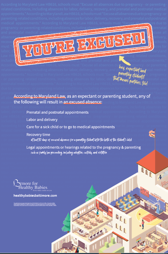 YE Image is a snapshot of the infographic, depicting cross-section graphic of a school, with various rooms and students and teachers