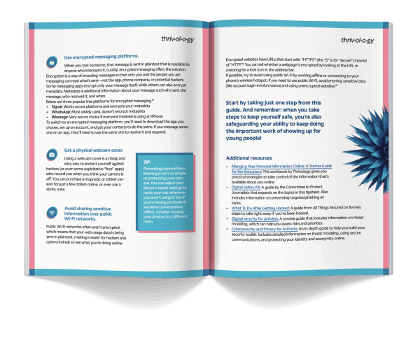 Hacking Protection spread 2